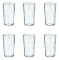 Set 6 Piezas Vaso De Vidrio Agua Barcelona 300 ml