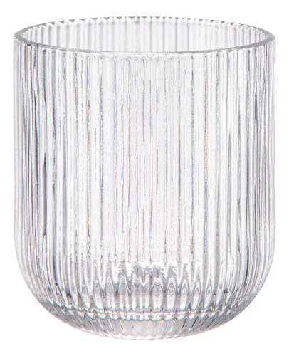 Set 6 Vasos Vidrio Transparente Dof Venecia 270ml