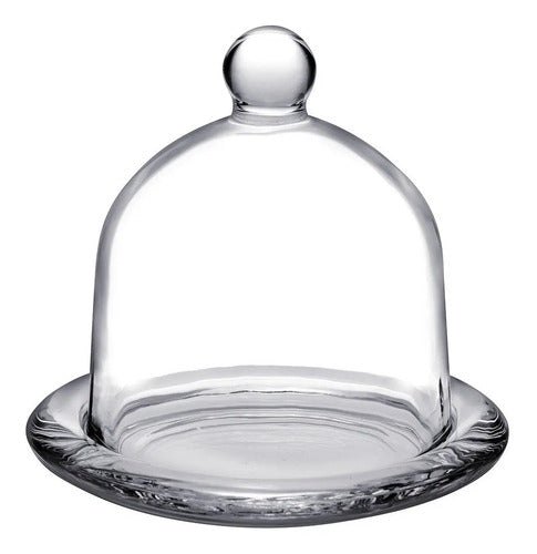 Bombonera Campana Dulcero Capelo Vidrio Patisserie Cupcake
