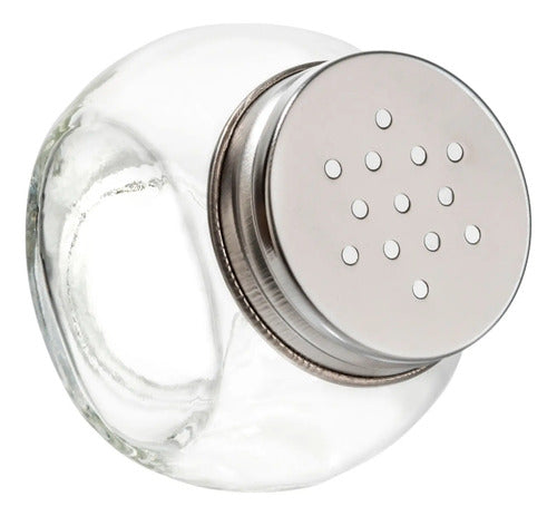 Caja 144 Piezas Salero De Vidrio Posiciones 50 Ml