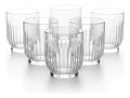Juego 6 Vasos Dof Old Fashion Tokio Vidrio Cristal 330 ml Para Cocina, Banquetes, Fiestas