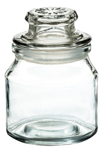 Caja 72 Piezas Brocal De Vidrioito Redondo T/Presión 160 ml