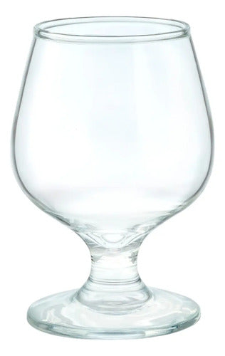 Caja 48 Piezas Copa De Vidrio Coñac Lisa 155 ml - 5 1/4 oz