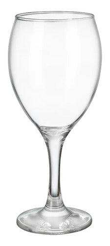 Set 6 Copas Vidrio Para Vino Empire 340ml 11 1/2 Oz Transparente
