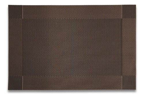 Mantel Individual tapete Rectangular Mesa Comedor Textiline, tapetes Lavables Resistentes Fácil de Limpiar para Mesa Cocina Comedor Restaurante (18, Café)