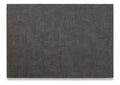 Mantel Individual tapete Rectangular Mesa Comedor Vinilo, tapetes Lavables Resistentes Fácil de Limpiar para Mesa Cocina Comedor Restaurante (18, Gris Oscuro)