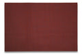 Mantel Individual tapete Rectangular Mesa Comedor Textiline, tapetes Lavables Resistentes Fácil de Limpiar para Mesa Cocina Comedor Restaurante (6, Rojo)