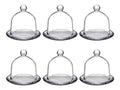 Juego 48 Bombonera Capelo Dulcero De Vidrio Cupcake Mayoreo! Transparente