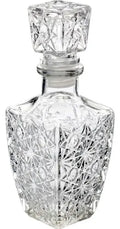 Caja 12 Licoreras Decantador Diamante Vino Vidrio Cristal 1l