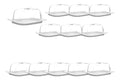 Caja 12 Piezas Mantequillera Lav Pera 405 Ml