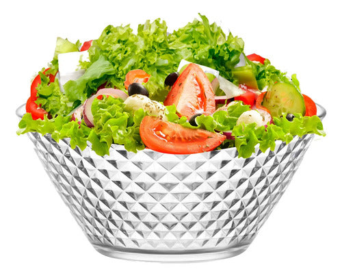 Tazón Bowl De Vidrio Lav Artemis Juego De 6 Piezas 2150 Ml