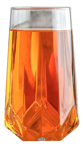 Juego 6 Vasos Dof Old Fashion LAV Modernos Vidrio 460ml