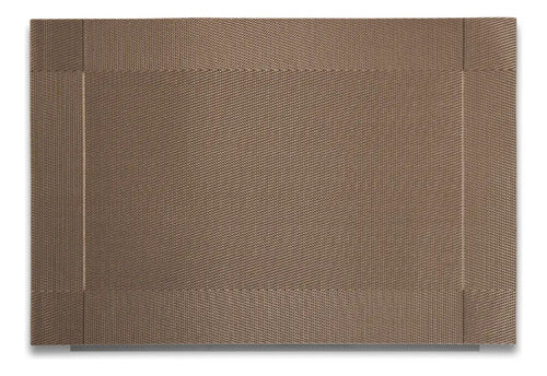 Mantel Individual tapete Rectangular Mesa Comedor Textiline, tapetes Lavables Resistentes Fácil de Limpiar para Mesa Cocina Comedor Restaurante (18, Moka)