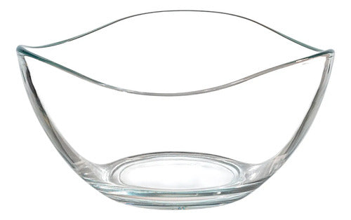 Caja 48 Piezas Tazón Lav De Vidrio Vira Mediano 310 Ml