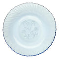 Caja 24 Piezas Plato Hondo De Vidrio Tulipanes Sb 542 ml