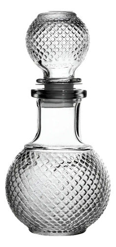 Set 6 Licoreras Botella Mikonos Chica 250 Ml Color Mikos
