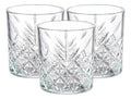 Caja de 36 Vasos estilo Timeless Para Whisky De Vidrio labrado Cristal 350 ml 11 3/4 Oz Mayoreo