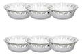 Set 6 Piezas Tazón De Vidrio Napiz Manzanas Mediano 250 Ml