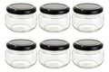 Set 6 Piezas Tarro Pimiento De Vidrio 4 Oz 130 Ml