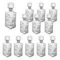 Caja Sellada Con 12 Piezas Licorera De Vidrio Macedonia 1 L