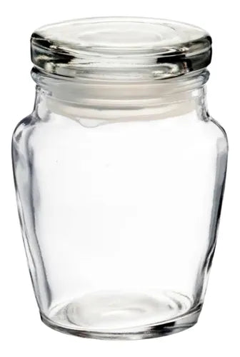 Caja 72 Piezas Brocal De Vidrioito Redondo T/Presión 180 ml
