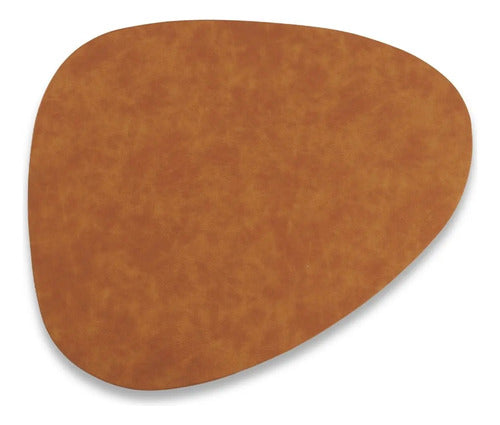 Mantel Individual tapete Rectangular Impreso con diseño Vinilo Mesa Comedor tapetes Lavables Resistentes Fácil de Limpiar para Mesa Cocina Comedor Restaurante (18, Café)