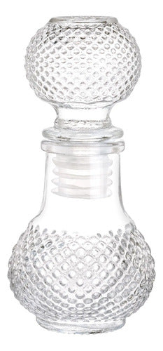 Set 12 Piezas Licorera De Vidrio Labrada Mikonos Mini 120 ml