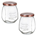 Set 2 Frasco Especiero Organizador Lav Tasty 550ml Cocina Transparente