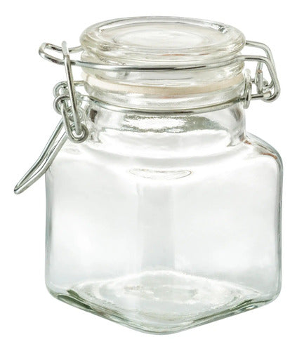 Caja 72 Piezas Brocal De Vidrioito Quadra T/Clip Anillo Blanco 100 ml