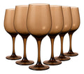 Set 6 Copas vidrio Cristal para Vino Tinto Lav Fame 480ML Color Negro