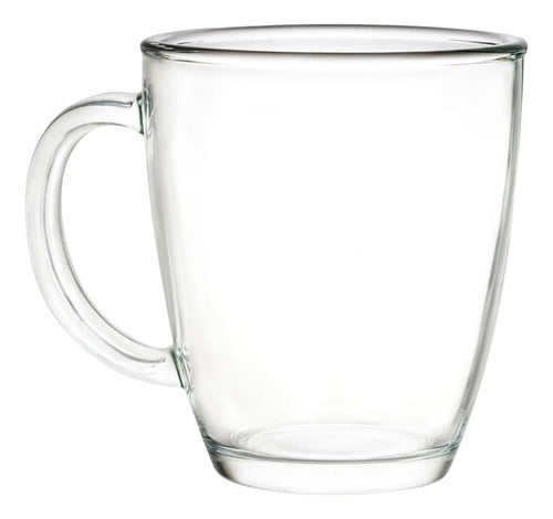 Caja Sellada 32 Piezas Taza De Vidrio Cafetera Macchiato 360 ml