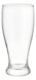 Caja 24 Piezas Vaso De Vidrio LAV Cervecero Plisner 19 1/4 oz 550 ml