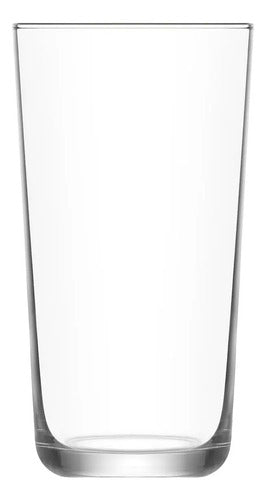 Juego 6 Vasos Highball Jaibolero Jaibol Vidrio 490 ml Para Cocina, Banquetes, Fiestas