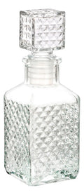 Caja Sellada Con 72 Piezas Licorera De Vidrio Labrada Rodas Mini 60 ml