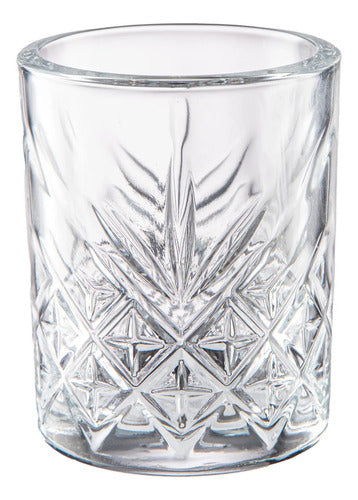 Juego De 12 Tequileros Tipo Timeless De Vidrio 60 Ml