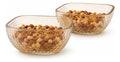 Pack Tazón Bowl Ensaladera Botanero Multiusos Vidrio 24 Piezas