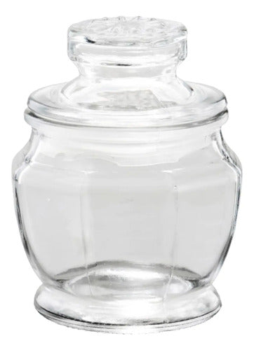 Caja 72 Piezas Brocal De Vidrioito Octagonal T/Presión 180 ml