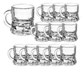 Set 12 Piezas Tequilero Mini Tarrito De Vidrio 20 Ml