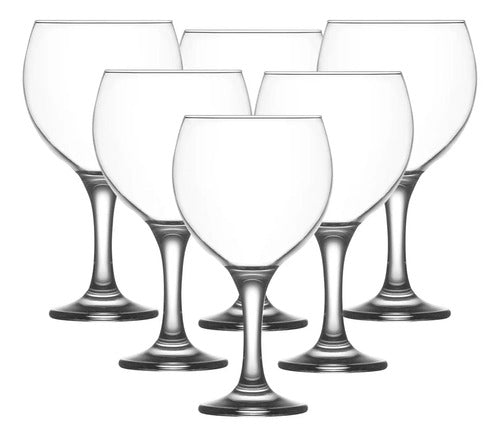 Set 6 Copas Gin Tonic Lav Vidrio Ginebra Cocktail 645ml Cristalino