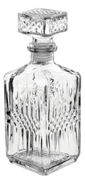 Set 1 Piezas Licorera De Vidrio Rodas Grande 750 ml