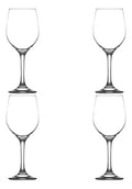 Set 4 Piezas Copa Lav De Vidrio Vino Fame 395 Ml