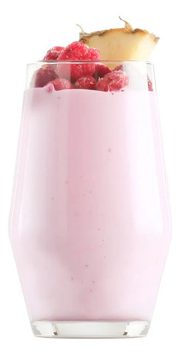Juego 6 Vasos LAV Diseño Moderno Vidrio Cristal 495 ml