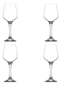 Set 4 Piezas Copa Lav De Vidrio Vino Lal 11 1/4 Oz 330 Ml