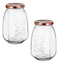 Set 2 Frasco Especiero Organizador Lav Tasty 1050ml Cocina