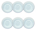 Set Con 6 Piezas Plato Hondo De Vidrio Tulipanes Sb 542 ml