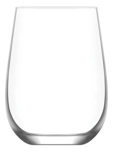 Juego 6 Vasos LAV Vidrio Cristal 590 ml