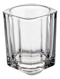 Caja 144 Piezas Tequilero De Vidrio Cuadrado Liso 60 Ml
