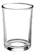 20 Vasos Cafeteros De Vidrio Para Banquete Restaurante 250ml Color Transparente