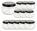 Caja 12 Piezas Tarro Pimiento De Vidrio 4 Oz 130 Ml