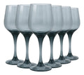 Set 6 Copas vidrio Cristal para Vino Tinto Lav Fame 480ML Color Humo